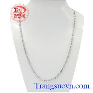 DÂY CHUYỀN NAM VÀNG TRẮNG ĐẸP